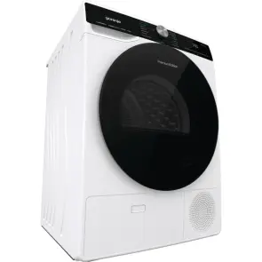Сушильна машина Gorenje тепловий насос, 9кг, A++, 60см, дисплей, 15 програм, підсвітка барабану, білий №7