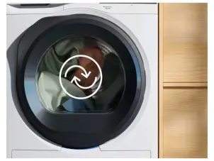 Сушильная машина Electrolux тепловой насос, 8кг, A++, 64см, дисплей, белый №4