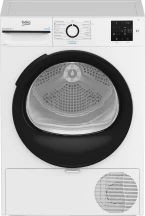 Сушильная машина Beko тепловой насос, 7кг, A++, 54.5см, дисплей, ф-ция ПАВ, белый