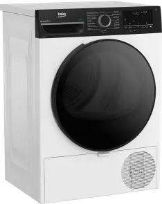 Сушильная машина Beko тепловой насос, 7кг, A++, 55см, дисплей, пара, подсветка барабана, белый №3