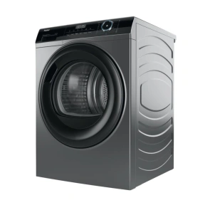 Сушильна машина Haier тепловий насос, 9кг, A+++, 59,5см, дисплей, пара, cріблястий №5