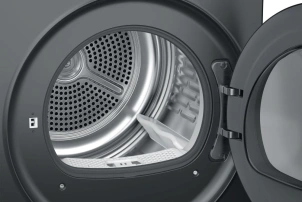 Сушильна машина Haier тепловий насос, 9кг, A+++, 59,5см, дисплей, пара, cріблястий №7