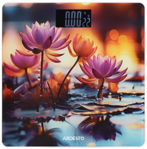Весы Ardesto напольные LOTUS, 150кг, AAAx2 в комплекте, стекло, многоцветные №1