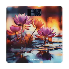 Весы Ardesto напольные LOTUS, 150кг, AAAx2 в комплекте, стекло, многоцветные №2