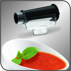 М'ясорубка Tefal HV1 7in1, 1600Вт, 1.9кг/хв, 3 решітки, насадка для ковбас, томатів, 2 терки, пластик, білий №5