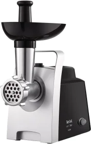М'ясорубка Tefal HV1 7in1, 1400Вт, 1.7кг/хв, 2 решітки, насадка для ковбас, томатів, 3 терки, пластик, чорний №4