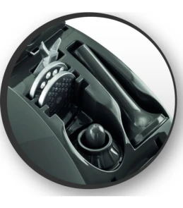 Мясорубка Tefal HVB ​​Plus, 2000Вт, 2.6кг/мин, 3 решетки, насадка для колбас, кеббе, томатов, 5 терок, пластик/металл, черный №7