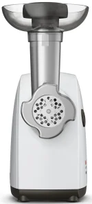 Мясорубка Tefal HV4, 2000Вт, 2.3кг/мин, 3 решетки, насадка для колбас, кеббе, томатов, пластик, бело-черный №4