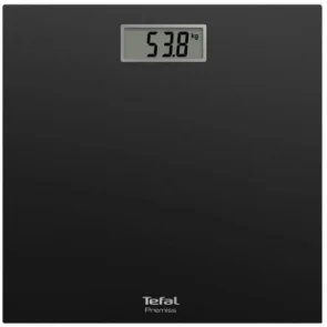Ваги Tefal підлогові Premiss, 150кг, CR2032x1 в комплекті, скло, чорний №1