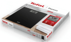 Ваги Tefal підлогові Premiss, 150кг, CR2032x1 в комплекті, скло, чорний №4
