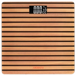 Весы напольные Ardesto Plank, 150кг, AAAx2 в комплекте, стекло, многоцветные. №1