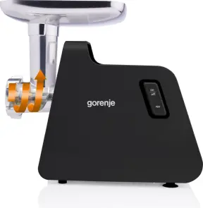 М'ясорубка Gorenje, 2000Вт, 2,6кг/хв, 2 решітки, пластик/метал, чорний №8