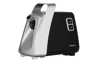 М'ясорубка Ardesto, 2100Вт, 2кг/хв, 3 решітки, насадка для ковбас, кеббе, томатів, 3 терки, бургер-прес, пластик, чорно-срібний №11