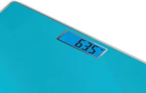 Ваги Tefal підлогові Classic, 160кг, AAAx2 в комплекті, скло, блакитний №5