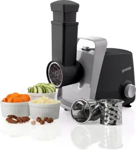 Мясорубка Gorenje, 1600Вт, 2,2кг/мин, 2 решетки, пластик+металл, черный №3
