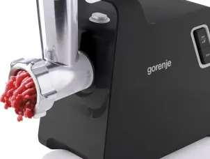 М'ясорубка Gorenje, 1700Вт, 2,3кг/хв, 2 решітки, пластик/метал, чорний №8