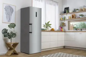 Морозильна камера Gorenje, 185.5x59.5х66.3, 280л, 1дв., A++, NF, диспл зовн., інвертор, матовий нерж №3