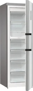 Морозильна камера Gorenje, 185.5x59.5х66.3, 280л, 1дв., A++, NF, диспл зовн., інвертор, матовий нерж №9