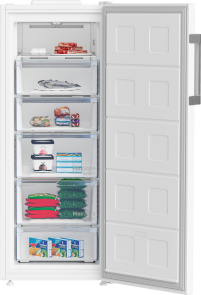 Морозильная камера Beko, 152x60x71, 220л, 1дв., A+, NF, белый №8