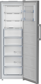 Морозильная камера Beko, 187x60x71, 286л, 1дв., A+, NF, нержавеющая сталь №4