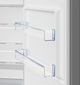 Морозильная камера Beko, 187x60x71, 286л, 1дв., A+, NF, нержавеющая сталь №10