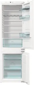Вбуд. холодильник з мороз. камерою Gorenje, 177х55х54см, 2 двері, 180(68)л, А+, NF+, Зона св-ті, Внутр. Диспл, Білий №7