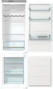 Холодильник Gorenje вбудований з нижн. мороз., 177х55х54см, 2 двері, 180(68)л, А+, NF+, зона св-ті, диспл, іонізатор, білий №8