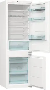 Вбуд. холодильник з мороз. камерою Gorenje, 177х55х54см, 2 двері, 180(68)л, А+, NF+, Зона св-ті, Внутр. Диспл, Білий №8