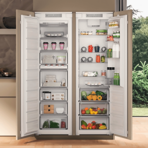 Холодильна камера Whirlpool вбудована, 177x54х54, 314л, А++, ST, інв., білий №7