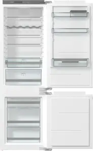 Холодильник Gorenje вбудований з нижн. мороз., 177х55х54см, 2 двері, 180(68)л, А+, NF, Зона св-ті, Диспл, Біли №6