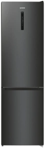 Холодильник з нижн. мороз. камерою Gorenje NRK620EABXL4, 200х60х60см, 2 двері, 235( 96)л, А++, Total NF , Зона св-ті, Зовн. Дисп №1