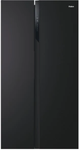 Холодильник Haier SBS, 177.5x91х64.7, холод.отд.-337л, мороз.отд.-177л, 2дв., А++, NF, инв., дисплей, черный №1