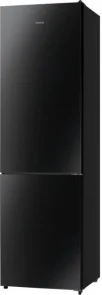 Холодильник Gorenje, с нижн. мороз. камерой, 200х60х60см, 2 дв., Х-238л, М-98л, A++, NoFrost Plus, Fresh zone, дисплей, черное стекло №3