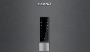 Холодильник Siemens с нижн. мороз., 203x70x67, холод.отд.-330л, мороз.отд.-105л, 2дв., А++, NF, дисплей, графит №4