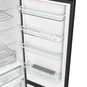 Холодильник з нижн. мороз. камерою Gorenje NRK620EABXL4, 200х60х60см, 2 двері, 235( 96)л, А++, Total NF , Зона св-ті, Зовн. Дисп №11