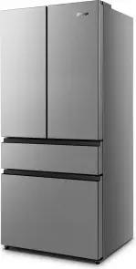 Холодильник SBS Gorenje NRM8181UX, франц.дверцята, 182x80x71см, 2 дв., Х- 299л, М- 122л, A+, NF, Інвертор, Дисплей, Сірий №7