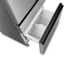 Холодильник SBS Gorenje NRM8181UX, франц.дверцята, 182x80x71см, 2 дв., Х- 299л, М- 122л, A+, NF, Інвертор, Дисплей, Сірий №10