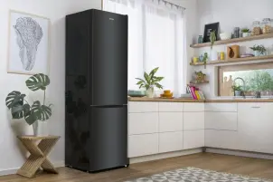 Холодильник с нижн. мороз. камерой Gorenje, 200х60х60см, 2 двери, 235(96)л, А++, NoFrost+, LED дисплей, Зона св-ти, черный №3