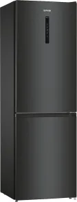 Холодильник Gorenje NRK619EABXL4 з нижн. мороз. камерою, 185х60х60см, 2 дв., Х- 204л, М- 96л, A+, NoFrost Plus, Fresh zone, чорний №5