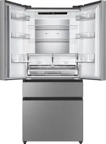 Холодильник SBS Gorenje NRM8181UX, франц.дверцята, 182x80x71см, 2 дв., Х- 299л, М- 122л, A+, NF, Інвертор, Дисплей, Сірий №11