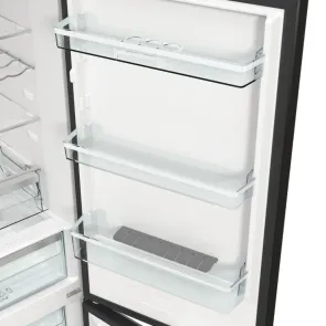 Холодильник Gorenje NRK619EABXL4 з нижн. мороз. камерою, 185х60х60см, 2 дв., Х- 204л, М- 96л, A+, NoFrost Plus, Fresh zone, чорний №6