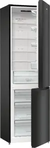 Холодильник с нижн. мороз. камерой Gorenje, 200х60х60см, 2 двери, 235(96)л, А++, NoFrost+, LED дисплей, Зона св-ти, черный №6