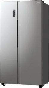 Холодильник SBS Gorenje, 179х67х92см, 2 двері, 356( 191)л, А++, NF+, Інв. , Зона св-ті, Зовн. Диспл, матовий сірий №8