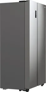 Холодильник SBS Gorenje, 179х67х92см, 2 двері, 356( 191)л, А++, NF+, Інв. , Зона св-ті, Зовн. Диспл, матовий сірий №9