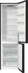 Холодильник с нижн. мороз. камерой Gorenje, 200х60х60см, 2 двери, 235(96)л, А++, NoFrost+, LED дисплей, Зона св-ти, черный №10