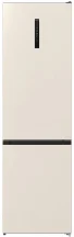 Холодильник с нижн. мороз. камерой Gorenje NRK6202AC4, 200х60х60см, 2 двери, 235(96)л, А+, NoFrost+, AdaptTech, Зона св-ти, LED Диспл внешний, бежевый
