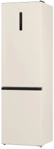 Холодильник з нижн. мороз. камерою Gorenje NRK6202AC4, 200х60х60см, 2 двері, 235( 96)л, А+, NoFrost+ , AdaptTech, Зона св-ті, LED Диспл зовнішній, ,бежевий №3