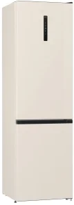 Холодильник з нижн. мороз. камерою Gorenje NRK6202AC4, 200х60х60см, 2 двері, 235( 96)л, А+, NoFrost+ , AdaptTech, Зона св-ті, LED Диспл зовнішній, ,бежевий №4