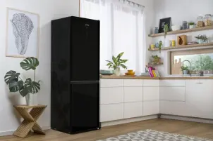 Холодильник с нижн. мороз. камерой Gorenje, 185х60х60см, 2 двери, 204(96)л, А++, NoFrost+, LED дисплей, Зона св-ти, черный №3