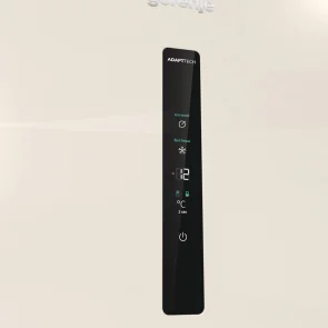 Холодильник з нижн. мороз. камерою Gorenje NRK6202AC4, 200х60х60см, 2 двері, 235( 96)л, А+, NoFrost+ , AdaptTech, Зона св-ті, LED Диспл зовнішній, ,бежевий №6
